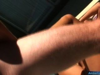 zafira gives a hot foot job