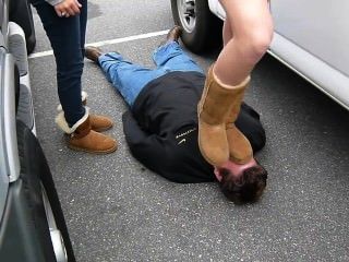 candid hand trample
