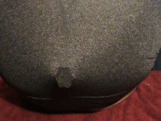tight yoga pants and thong