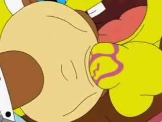 spongebob blow job