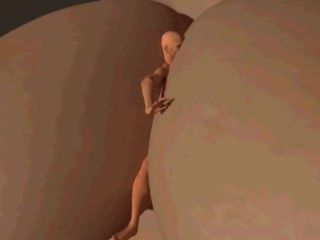 giantess boob crush